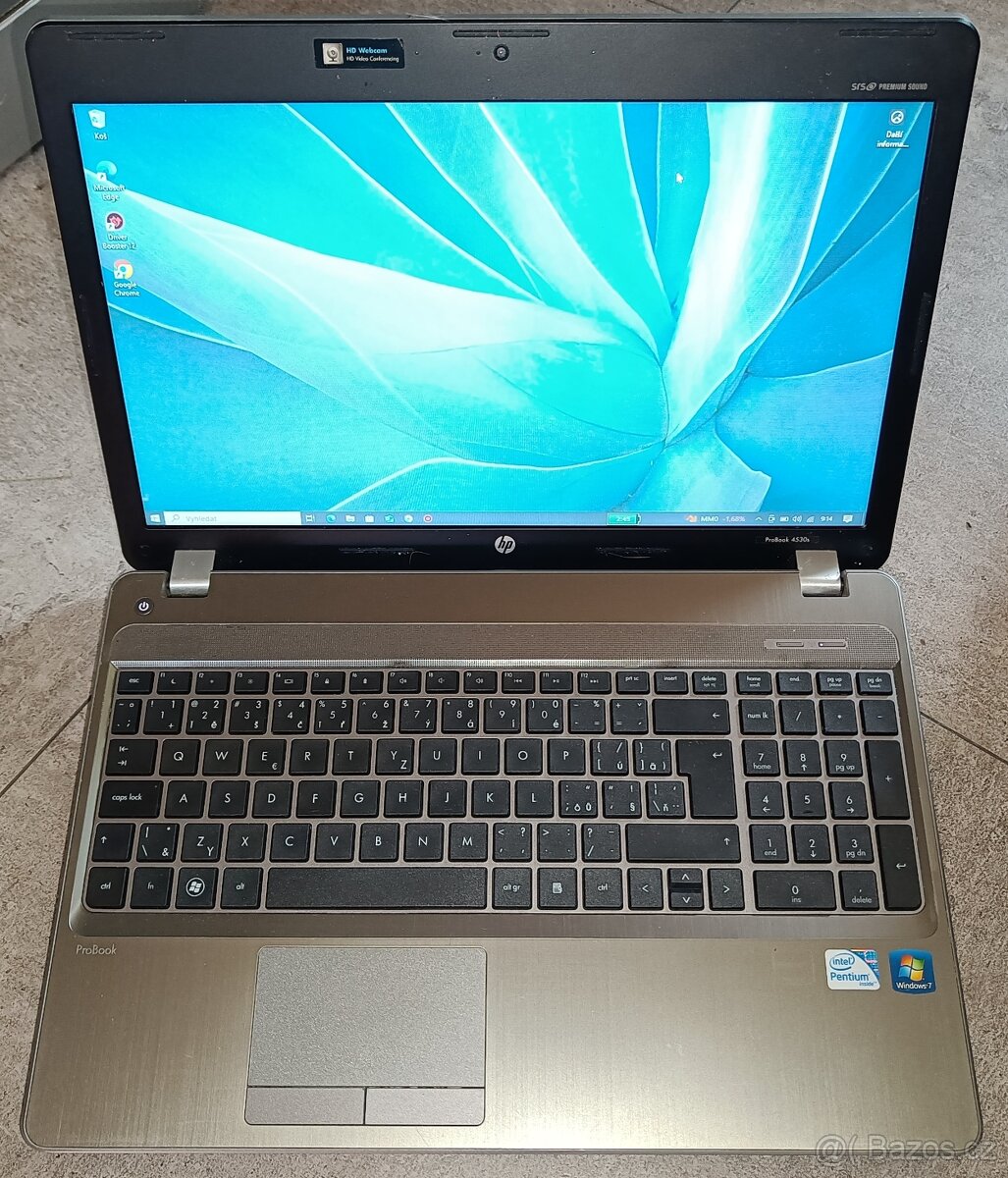 HP ProBook 4530s,CPU B940,WIN 10,HDD 500GB,RAM 8GB,15.6 palc