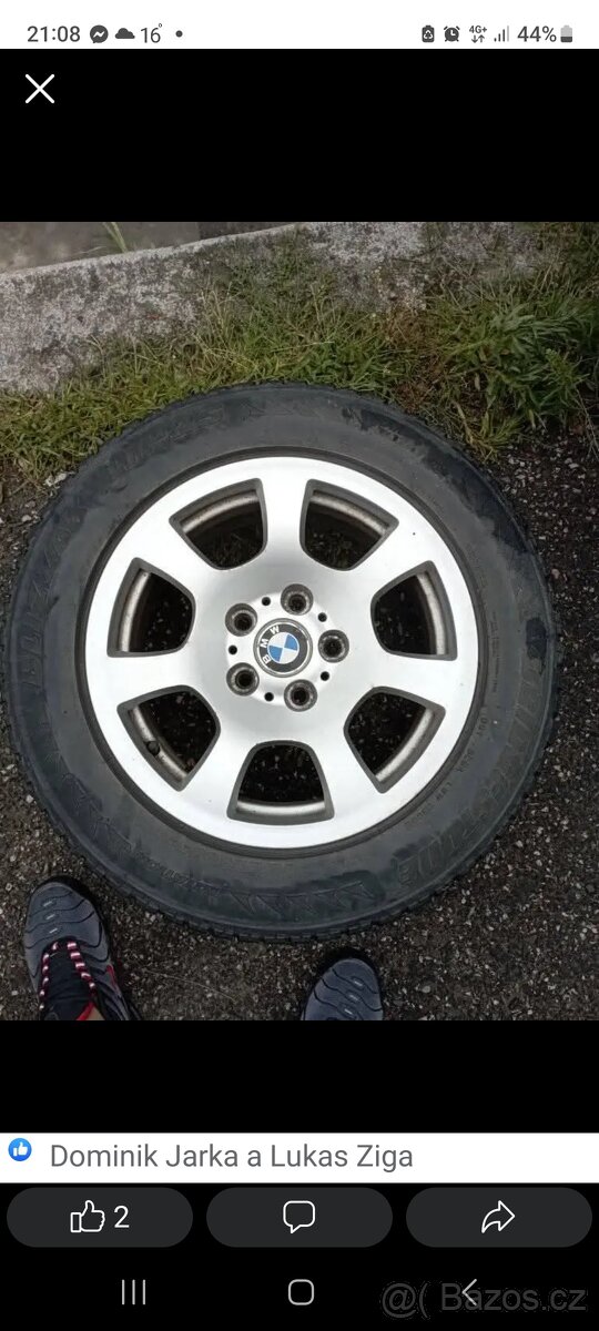 Prodám ALU kola 5x120 R16