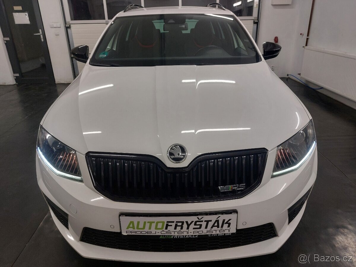 ►ŠKODA OCTAVIA III RS COMBI•DSG•2.0TDI•135kw•2014•202tKM◄