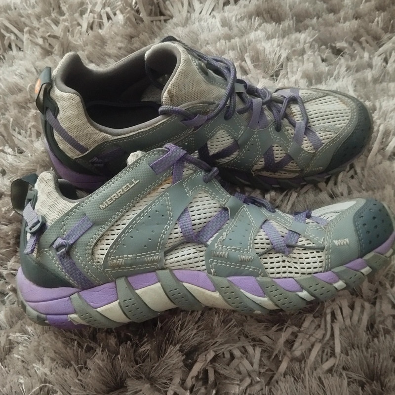 Dámská Merrell sportovní treková obuv Grey/Royal Lilac