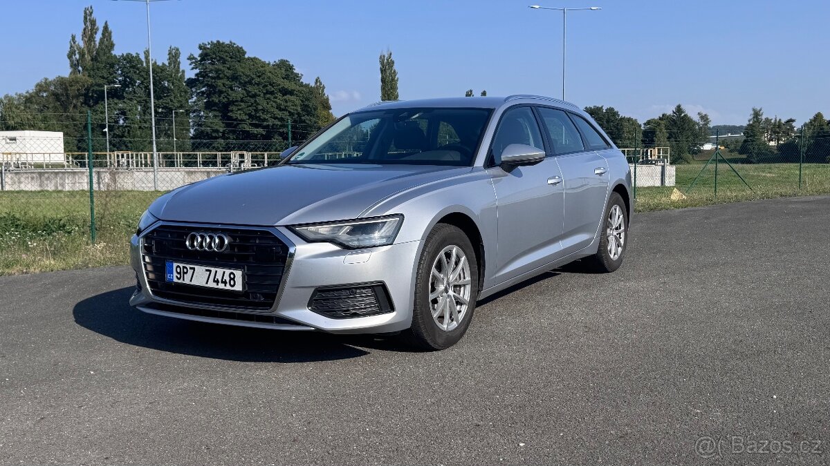 Audi A6 C8 2020, dřevo, 2,0 TDi, 120kw, nez. topení, tažné