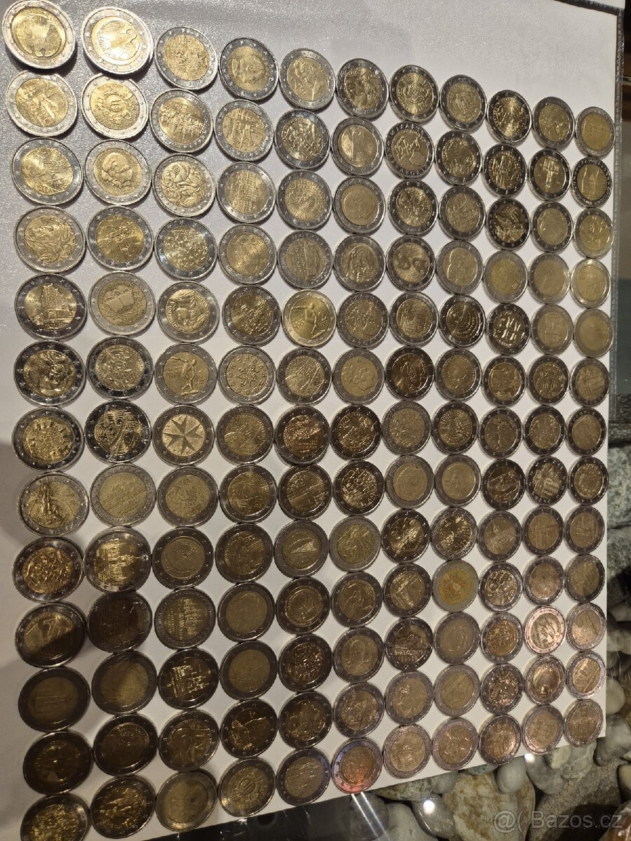 Sbírka 2€ mincí