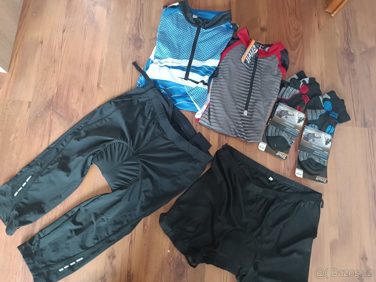 Pánský set oblečení na kolo vel. M-L
