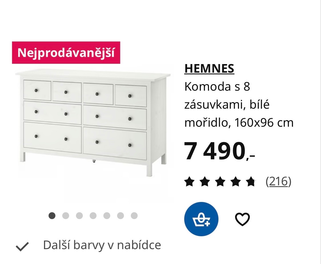 Komoda HEMNES