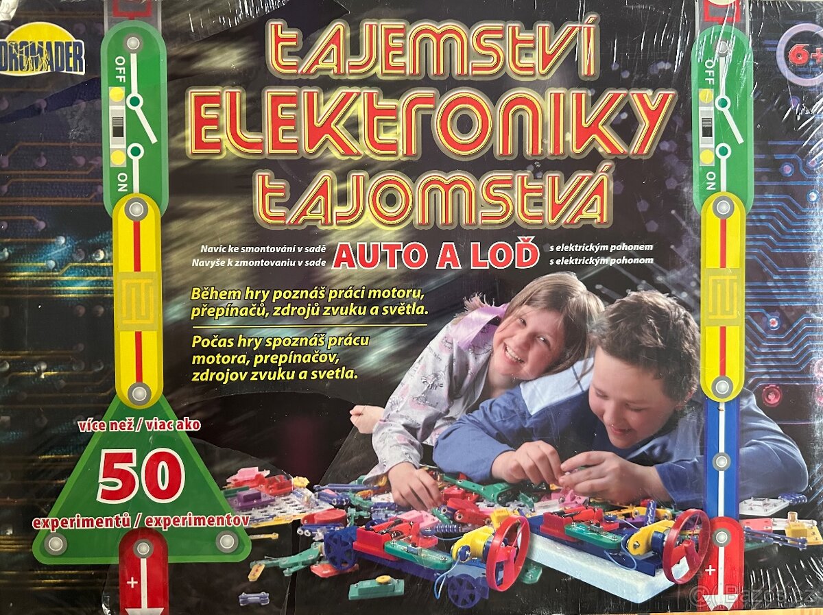 Tajemství elektroniky-Auto,loď 50 experiment NOVÉ