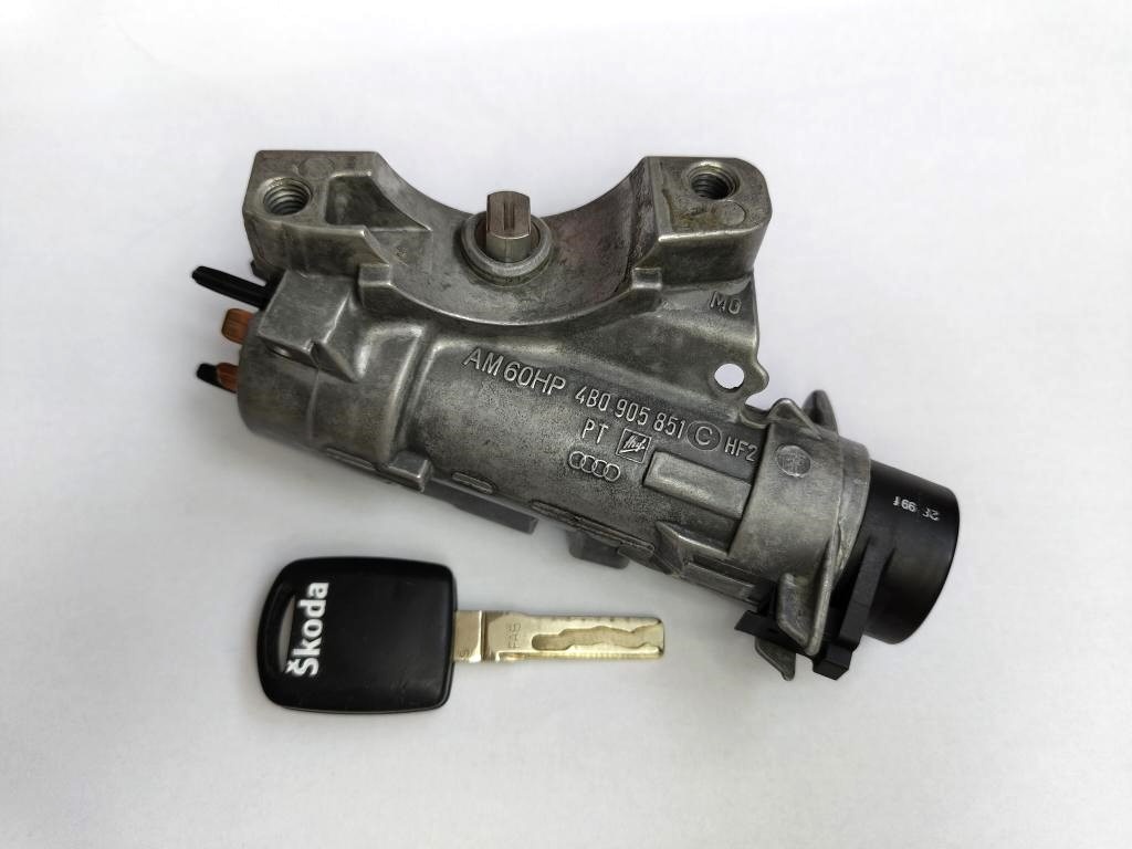 Spínací skříňka + zámek řízení Volkswagen Škoda Seat Audi.