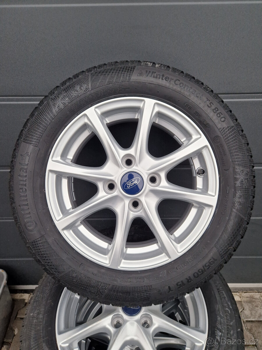 4x108 r15 kola ford fiesta disky alu 195 60 15 elektrony R15