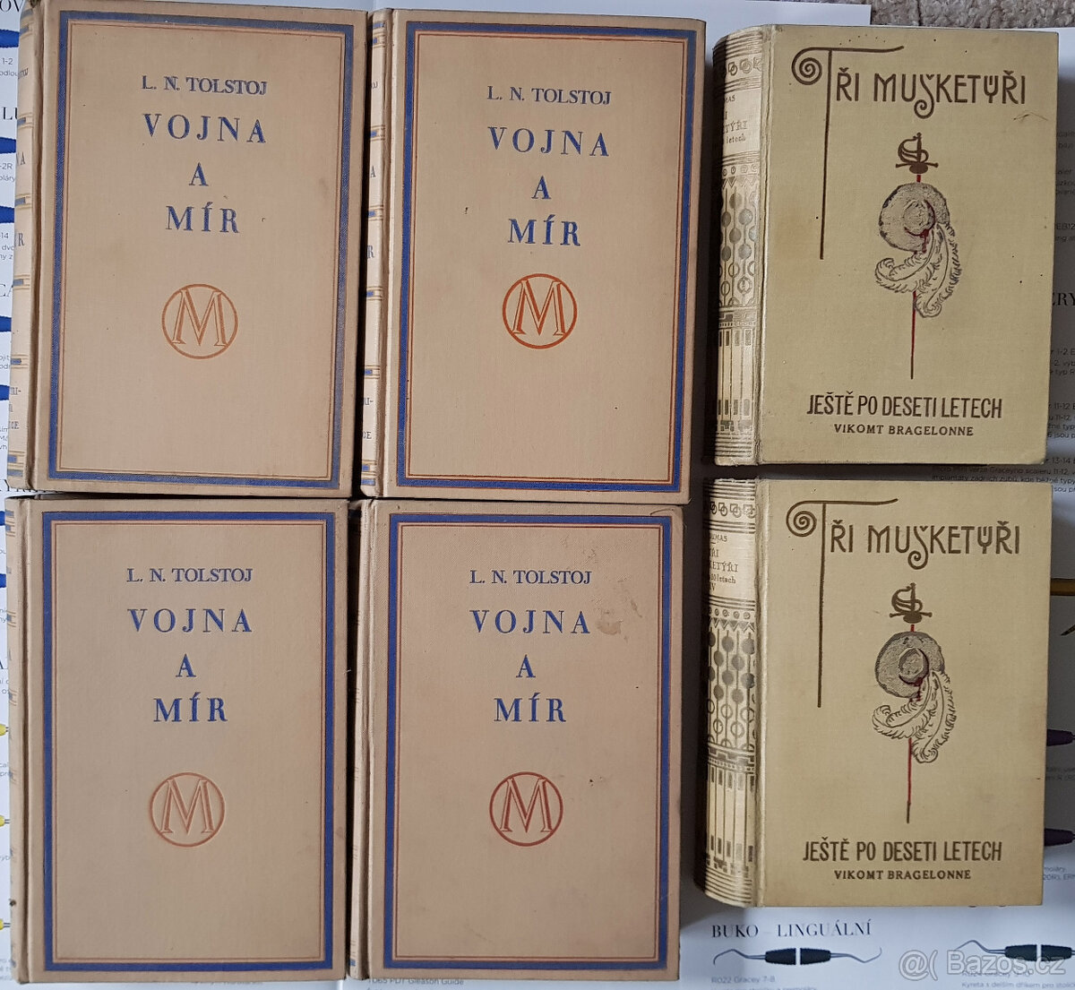 Staré české a německé knihy sběratelské antikvariátní