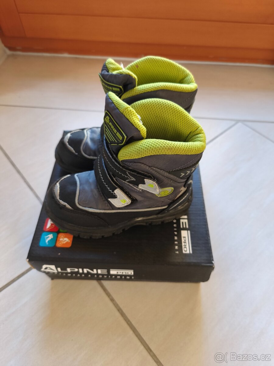 Dětské zimní boty