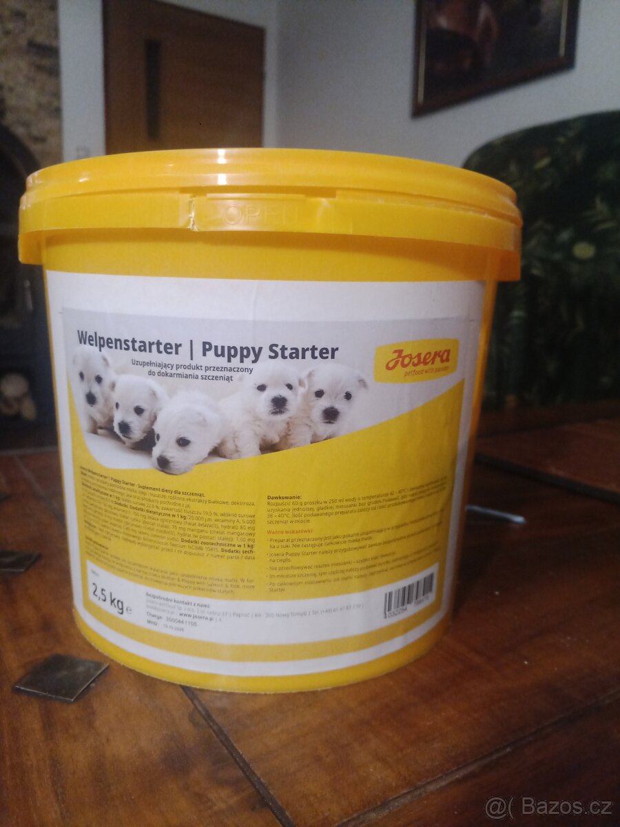 Mléko pro štěňata-josera