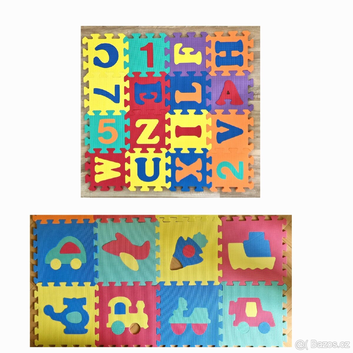 Dlaždice puzzle hrací pěnová podložka pro děti