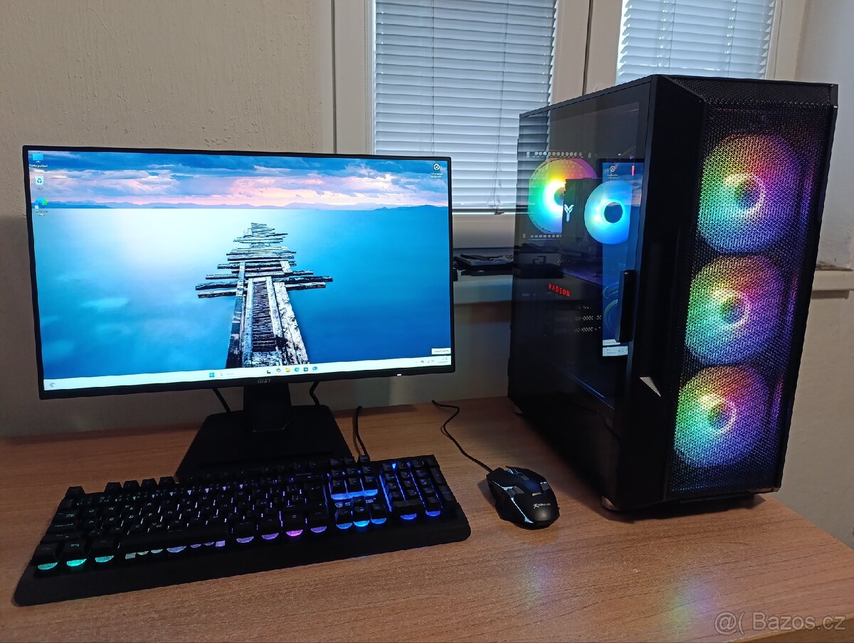 Herní PC sestava R5 3600, RX Vega 56 8GB, 16GB, SSD 1TB