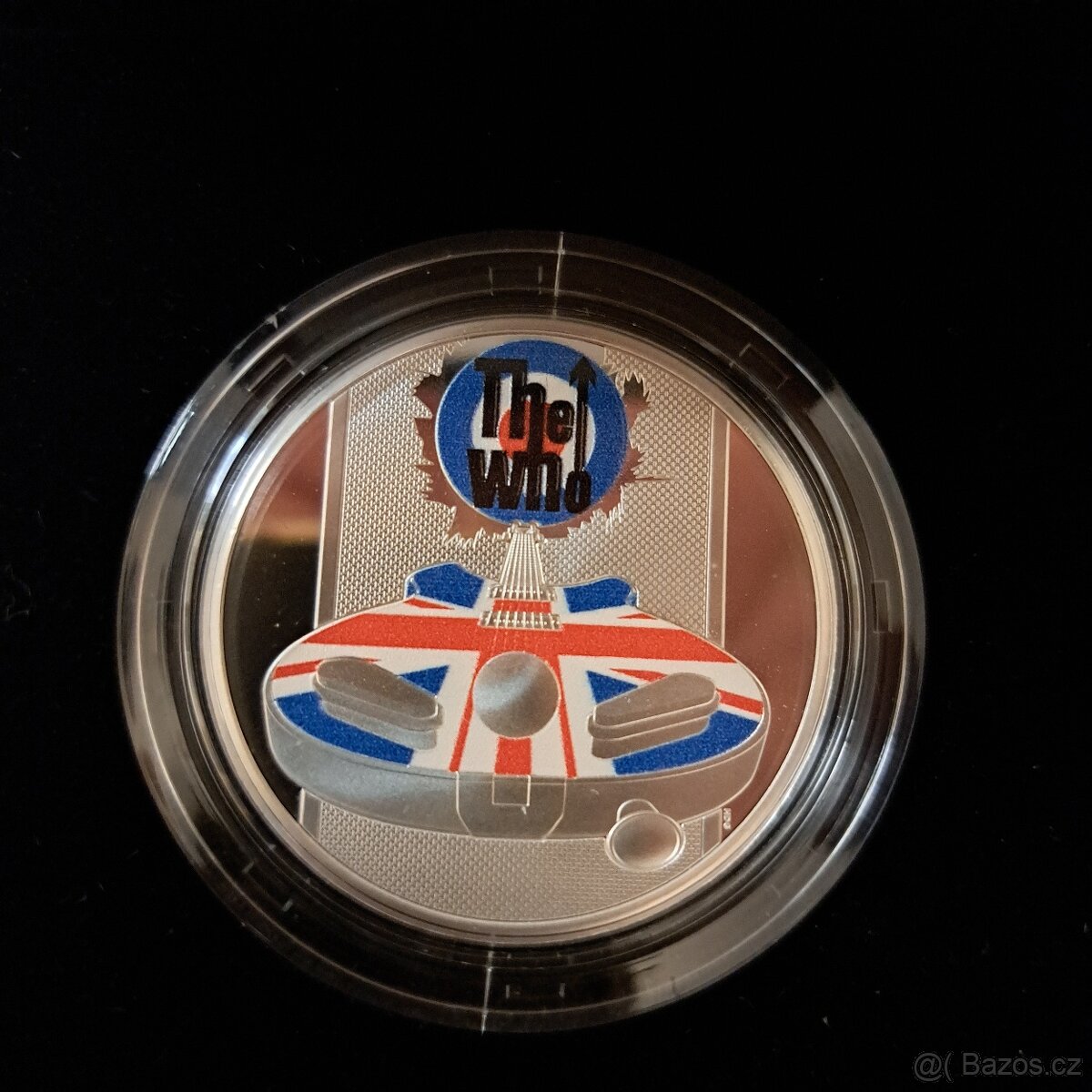 Stříbrná kolorovaná mince The Who 1OZ