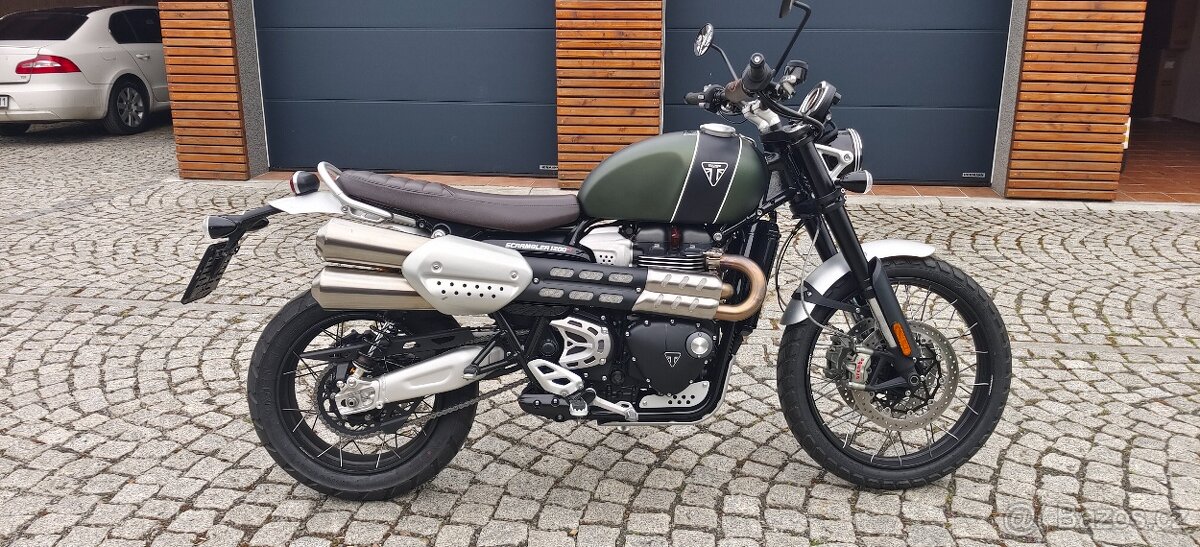 Triumph Scrambler 1200XC 1. Majitel,DPH
