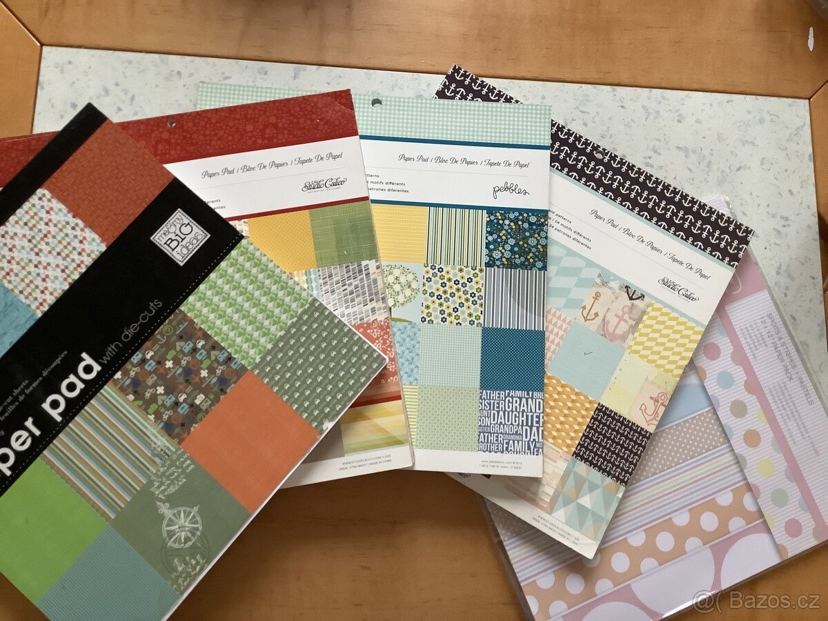 Papíry s potiskem na srapbooking, Craft a Card making 1