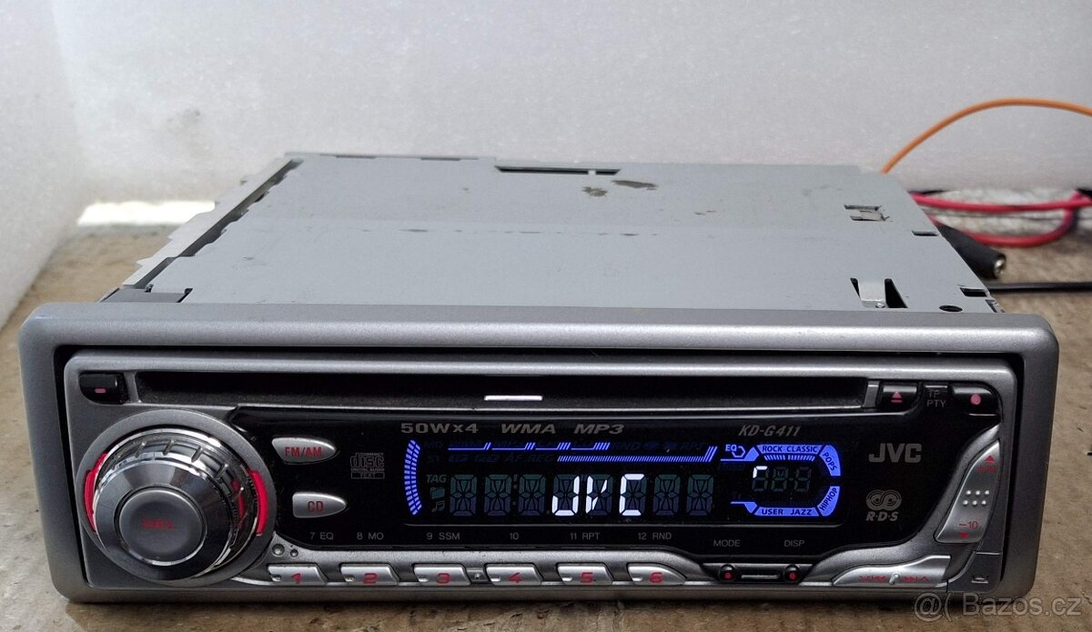 Autorádio JVC KD-G411 CD, MP3