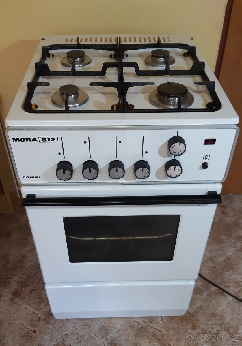 Kombinovaný sporák s grilem MORA 817
