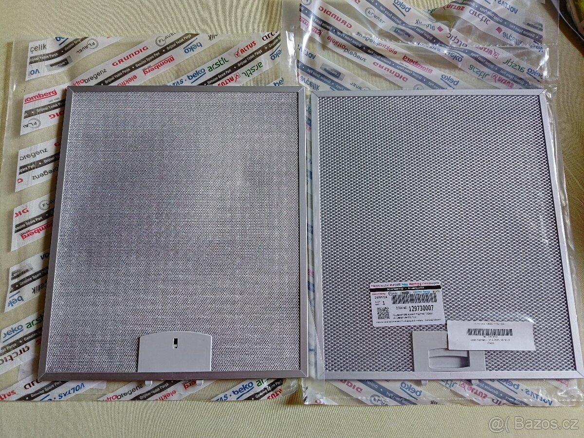 Hliníkový tukový filtr CHB 32x27,5cm (Beko)