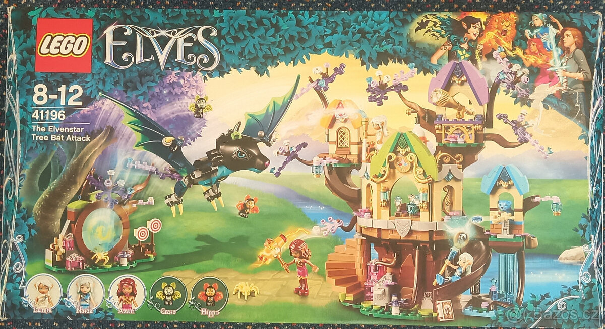Lego Elves 41196 - The Elvenstar Tree Bat Attack.
