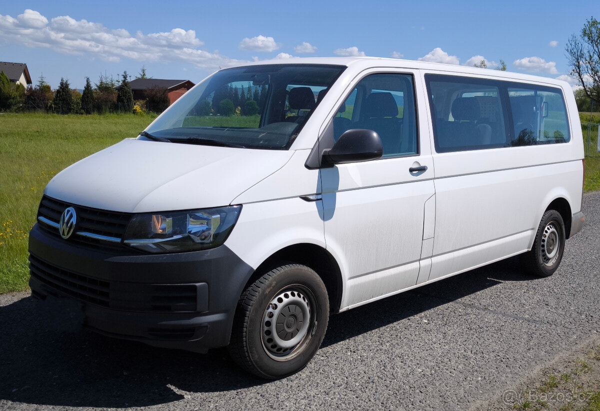 VW T6 Transportér 2,0tdi, 9míst, Long, 10/2017