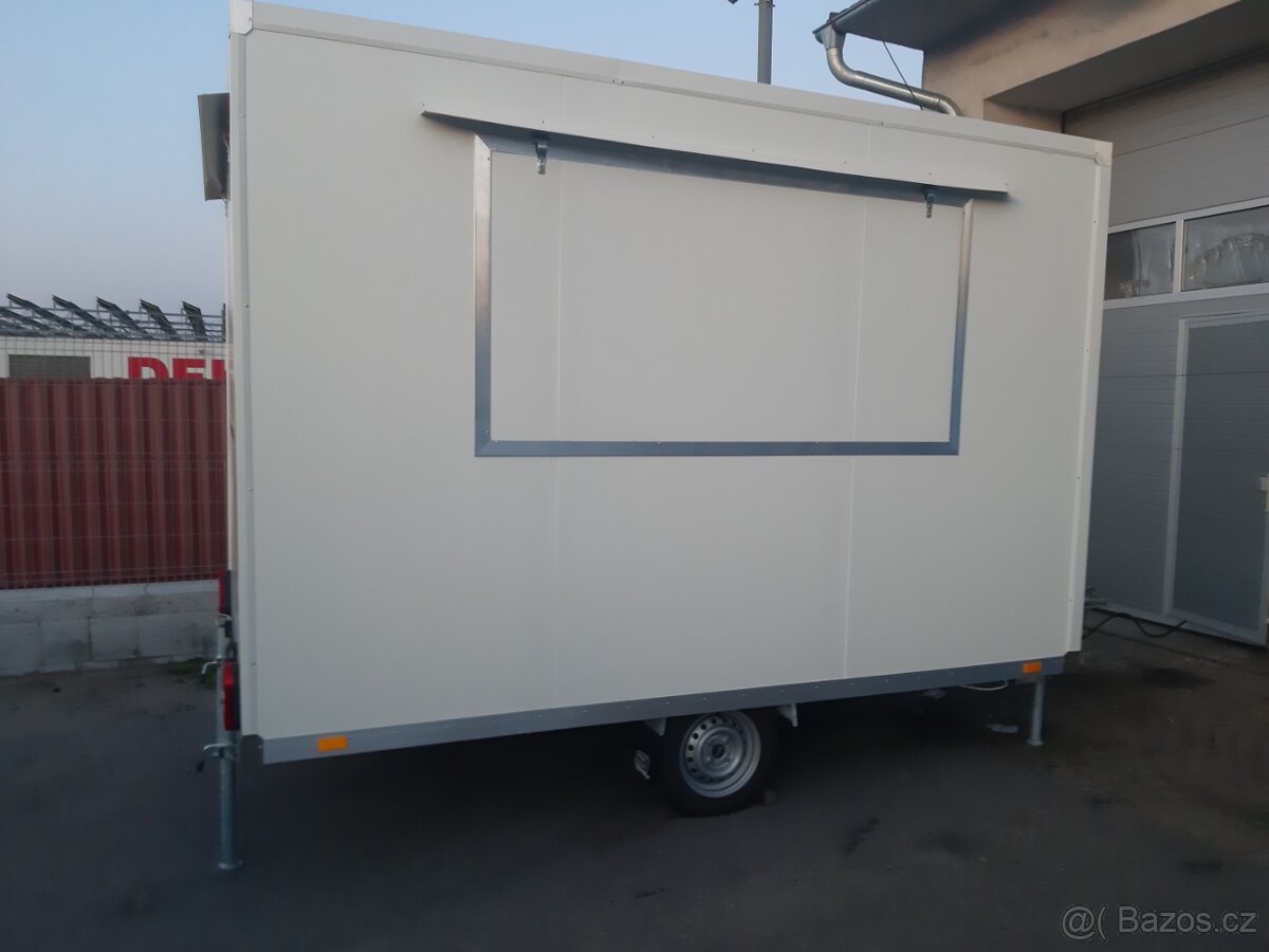 Pronájem Food Truck, Gastro přívěs nový