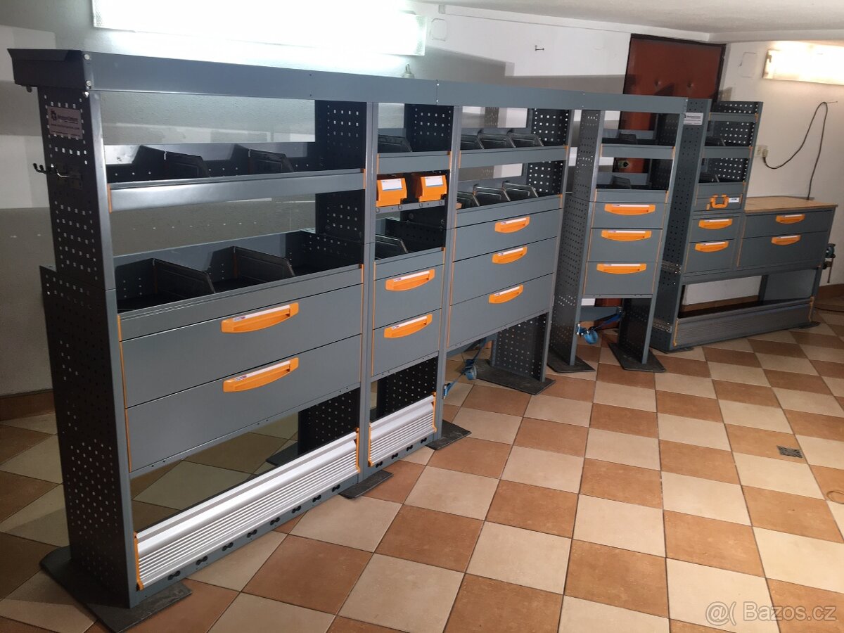 StoreVan Regále do úžitkových vozidiel Sprinter Master TGE