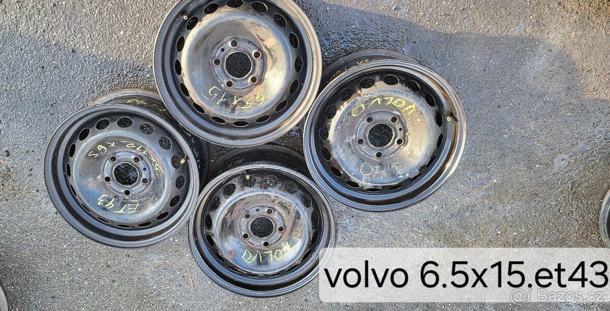 Volvo 4x disk 6.5x15 et 43