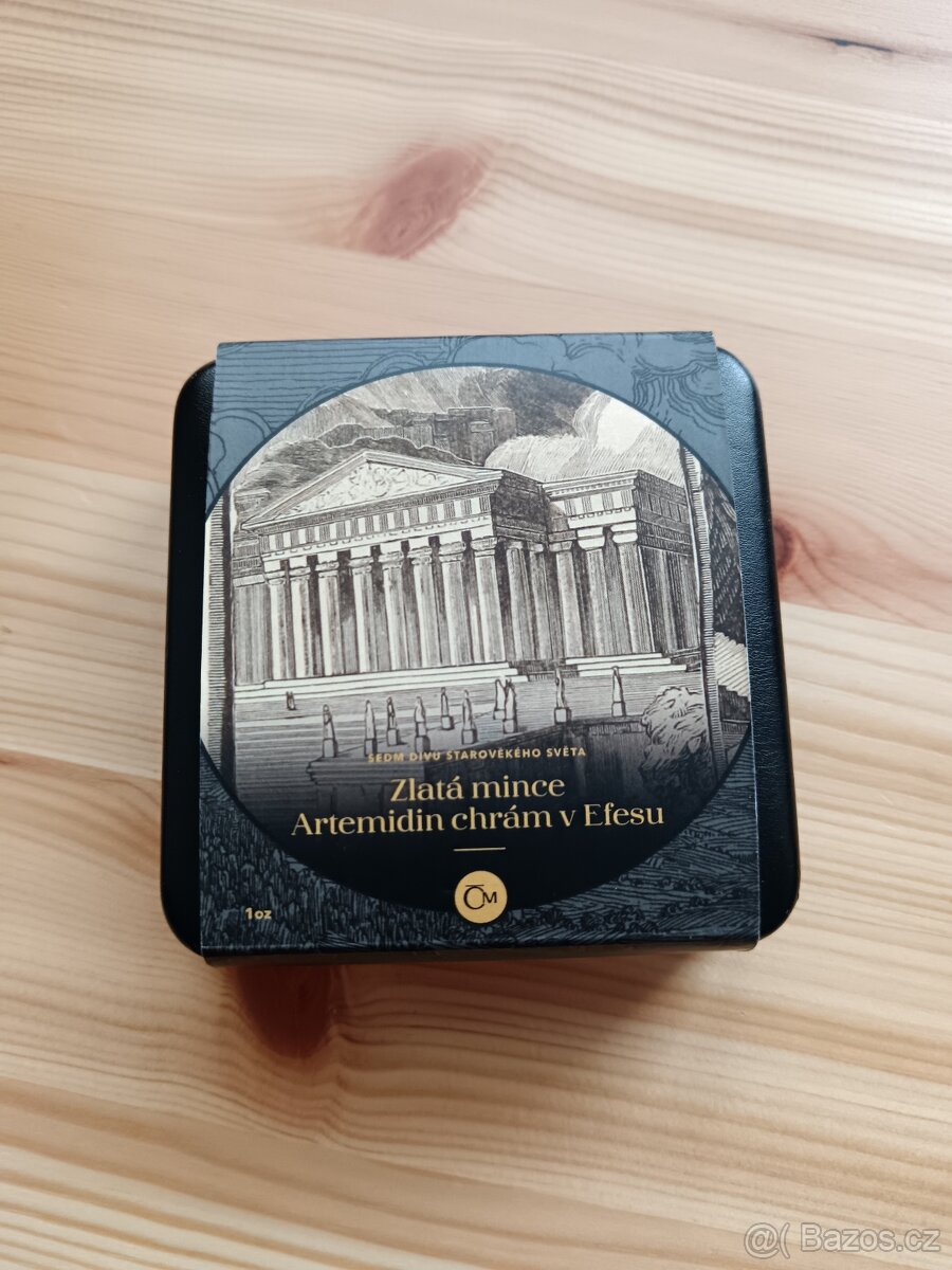 Zlatá mince 1oz 31,1g čistého zlata ČM náklad 200ks