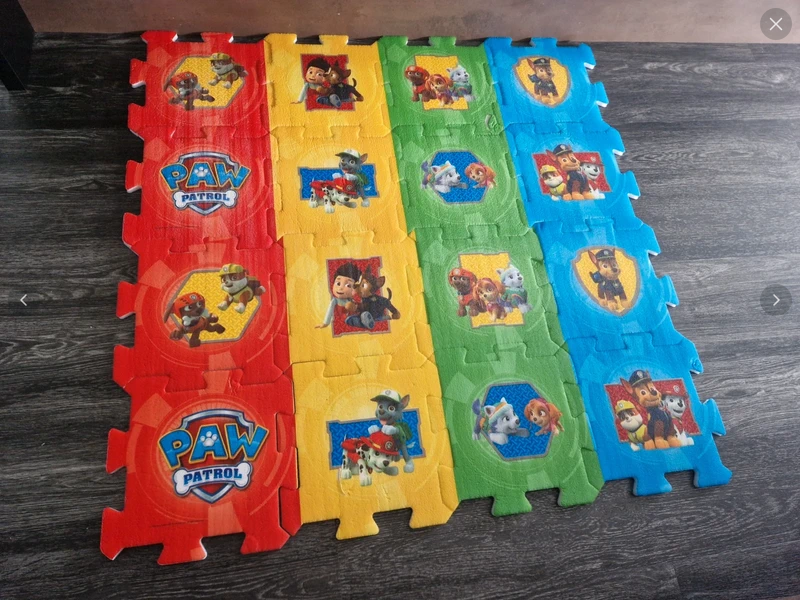 Pěnové puzzle Tlapková patrola