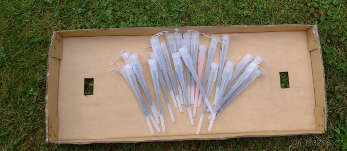 Směšovací tryska pro chemickou kotvu.