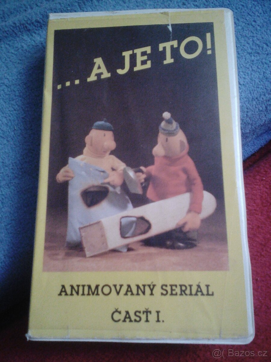 Originální VHS videokazety v českém znění