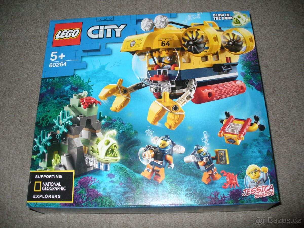 Lego City 60264 Oceánská průzkumná ponorka