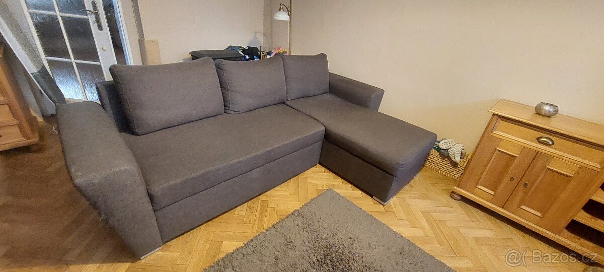 REZERVACE do 24.11. za odvoz - rozkládací gauč