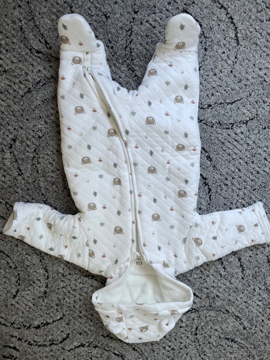 Zateplený overálek vel. 56