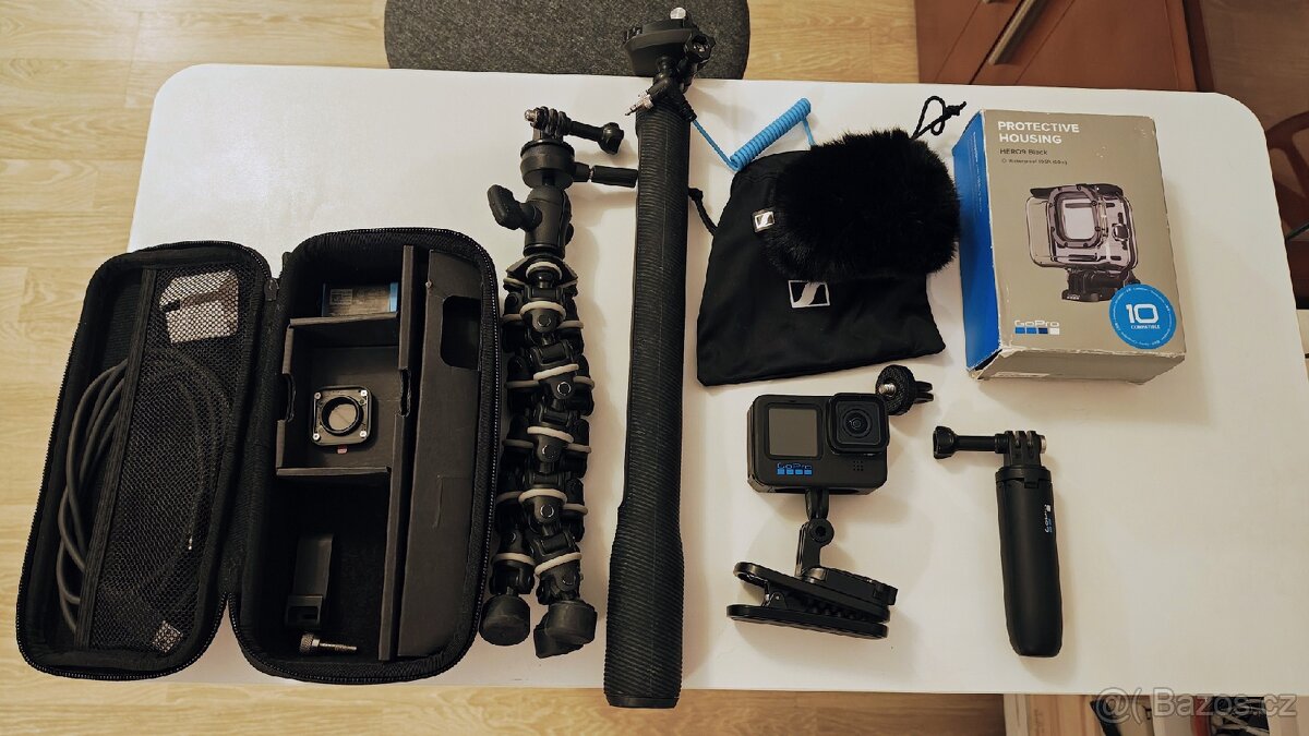 GoPro Hero 10 Black s bohatym prislusenstvim