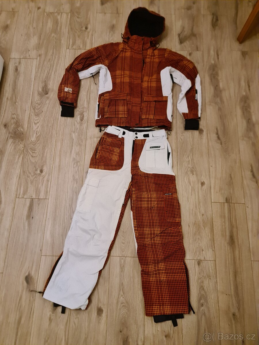 Snowboardové kalhoty a bunda Meatfly