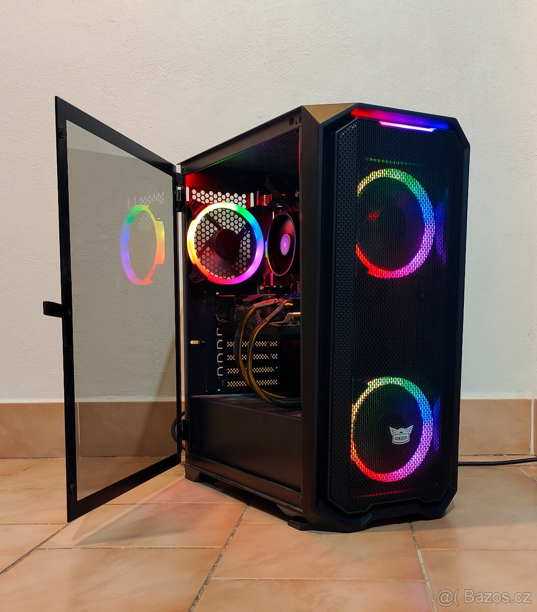 Herní počítač s RX 5700 XT, Ryzen 7