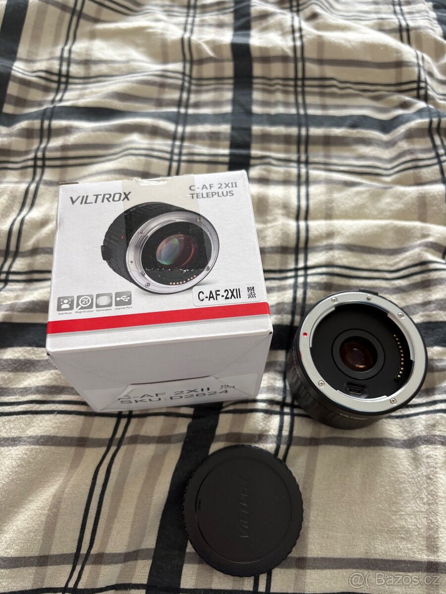 VILTROX telekonvertor 2x Teleplus C-AF pro Canon EF
