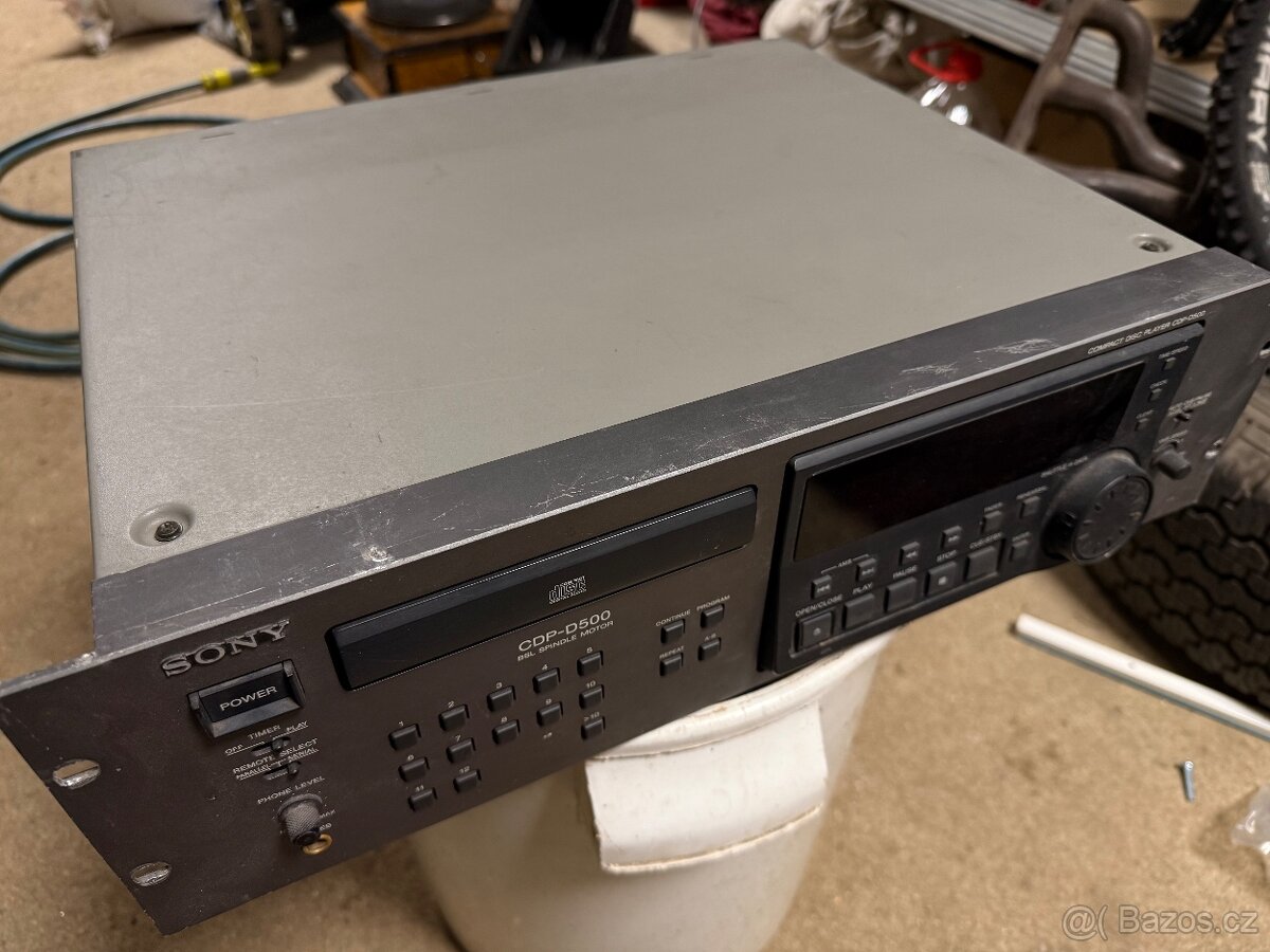 Spny CDP-D500 cd prehravac do racku