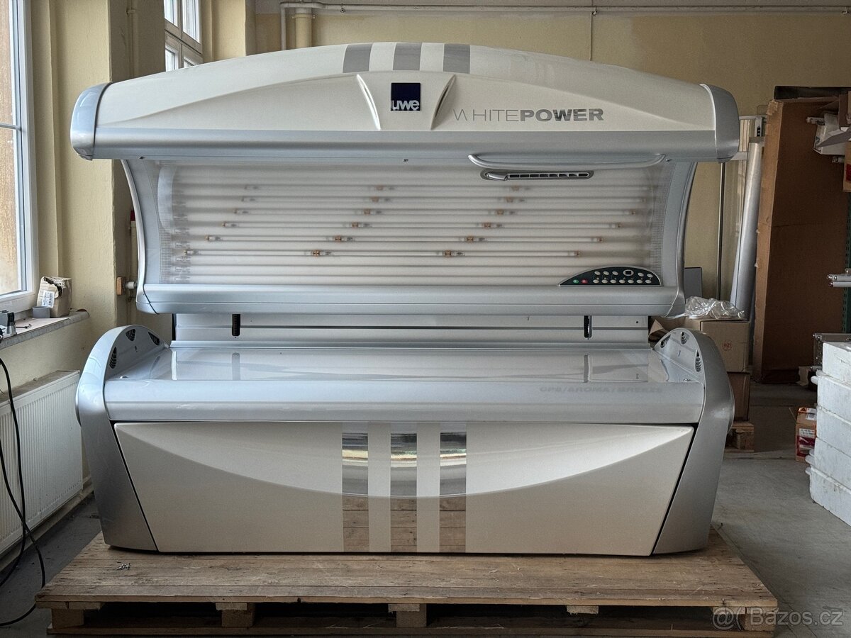 Pronájem profi solárium UWE White Power