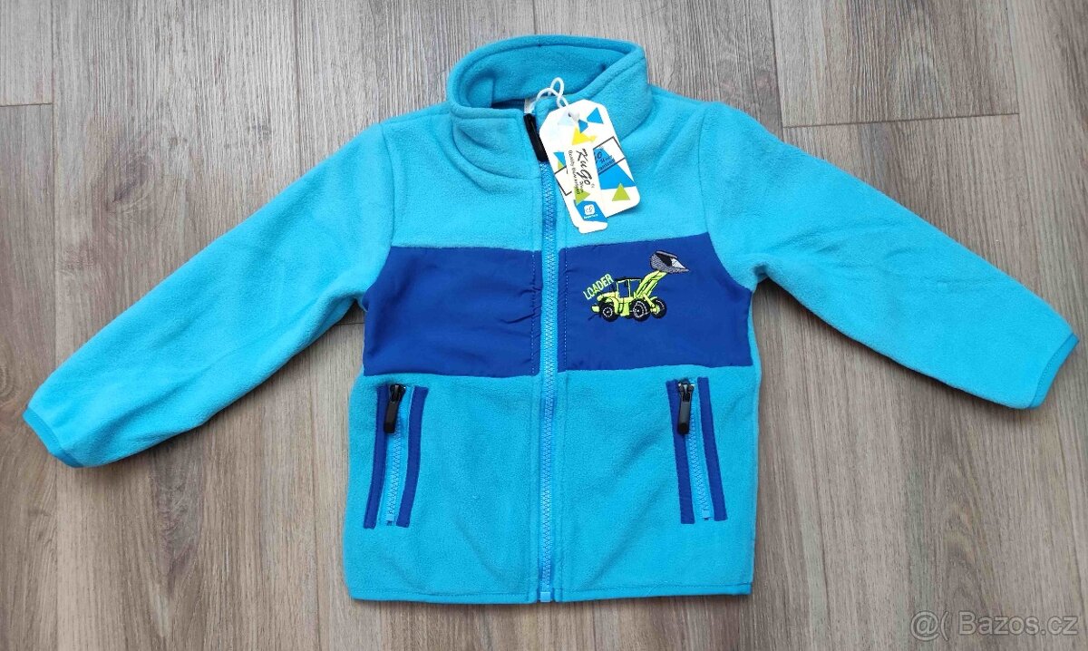 Teplá fleecová mikina Kugo nová