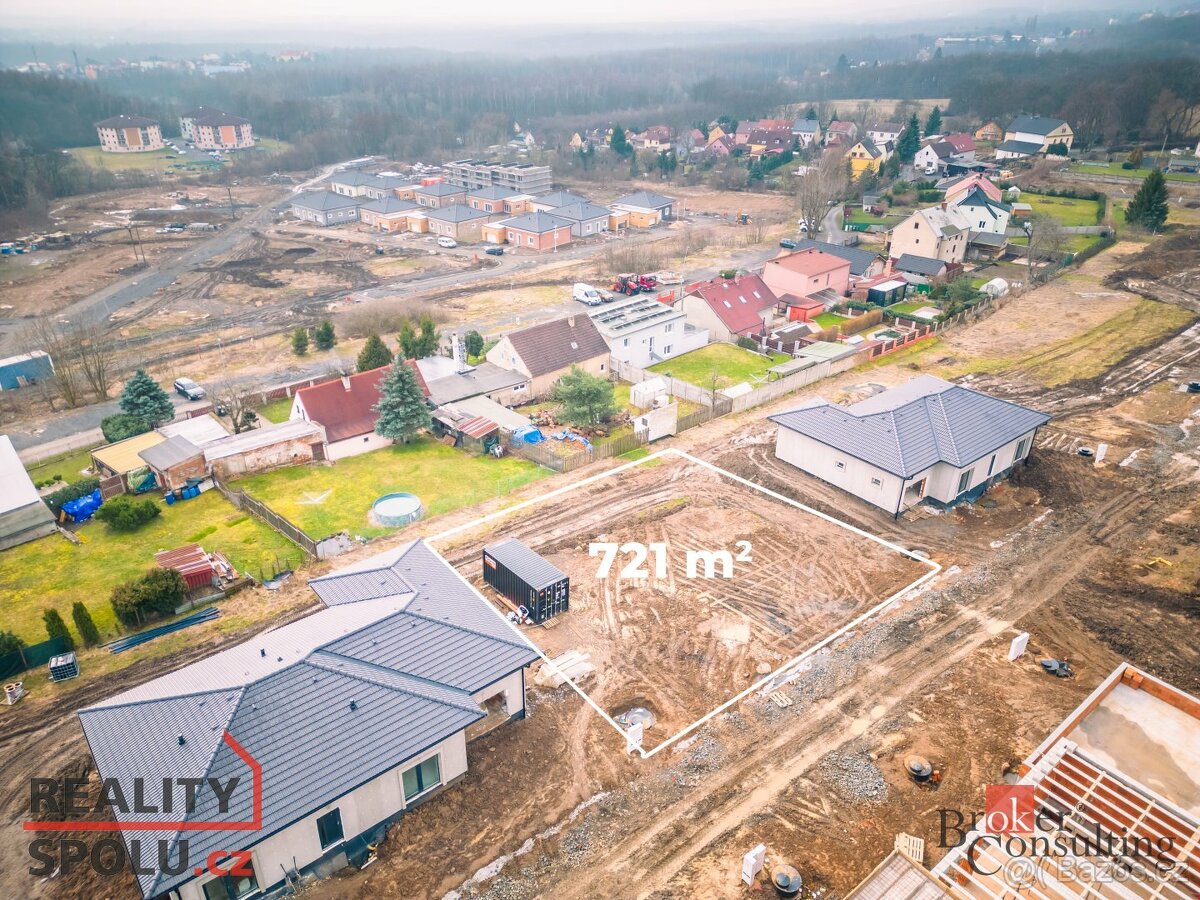 Prodej, pozemky/bydlení, 721 m2, K zámku, Střelná, 41723 Koš