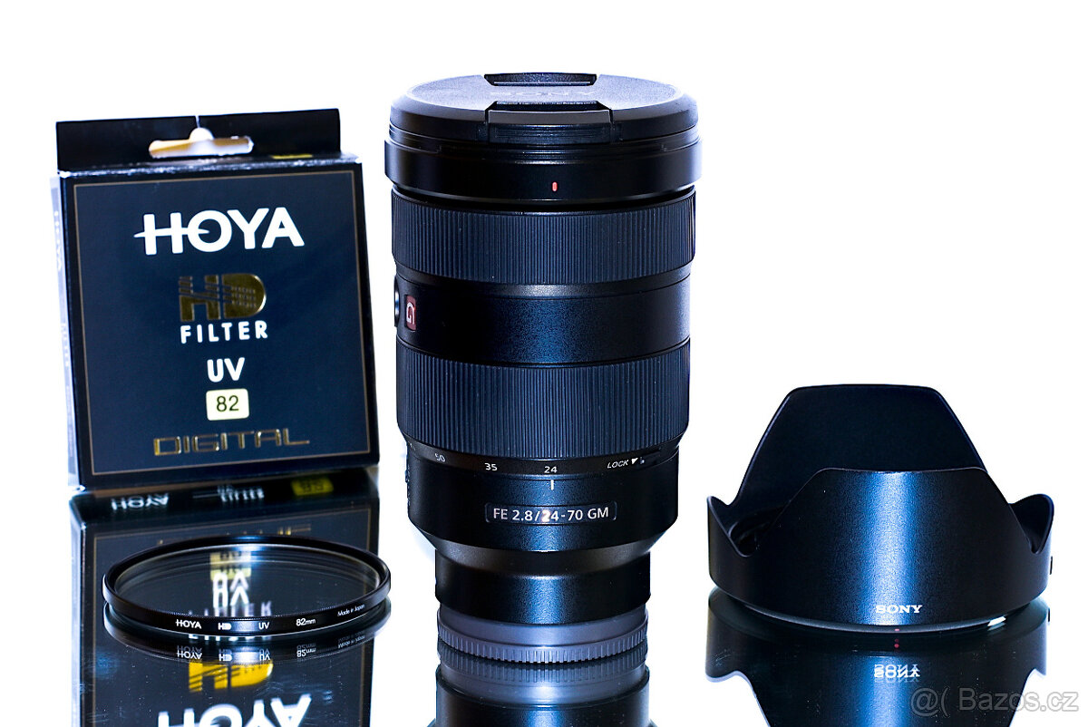 Sony FE 24-70 mm f/2,8 GM + UV HOYA TOP STAV
