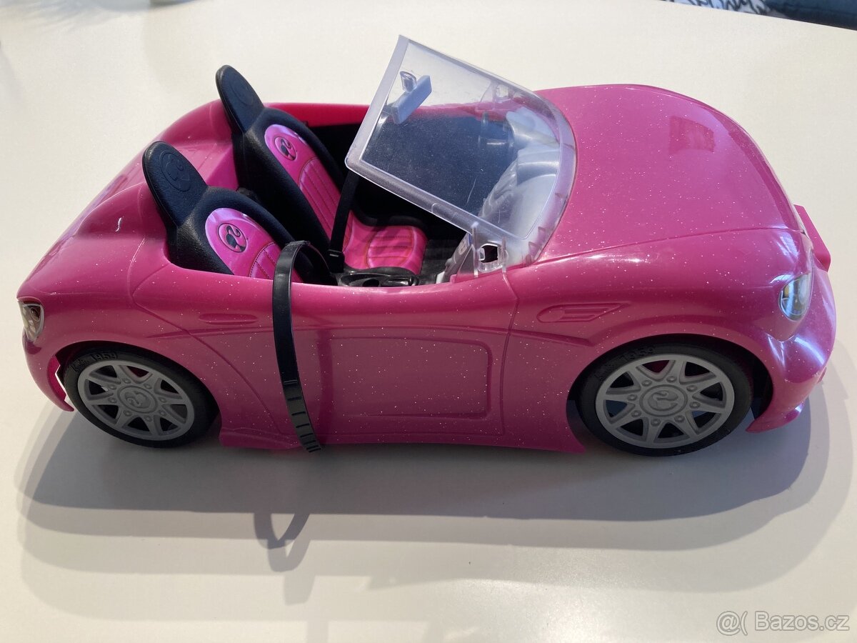 autíčko Barbie cabriolet