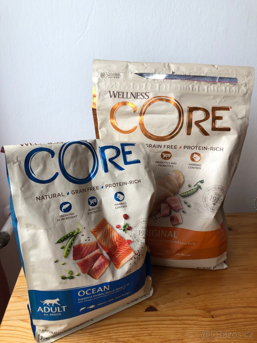 Granule pro kočky Welness CORE