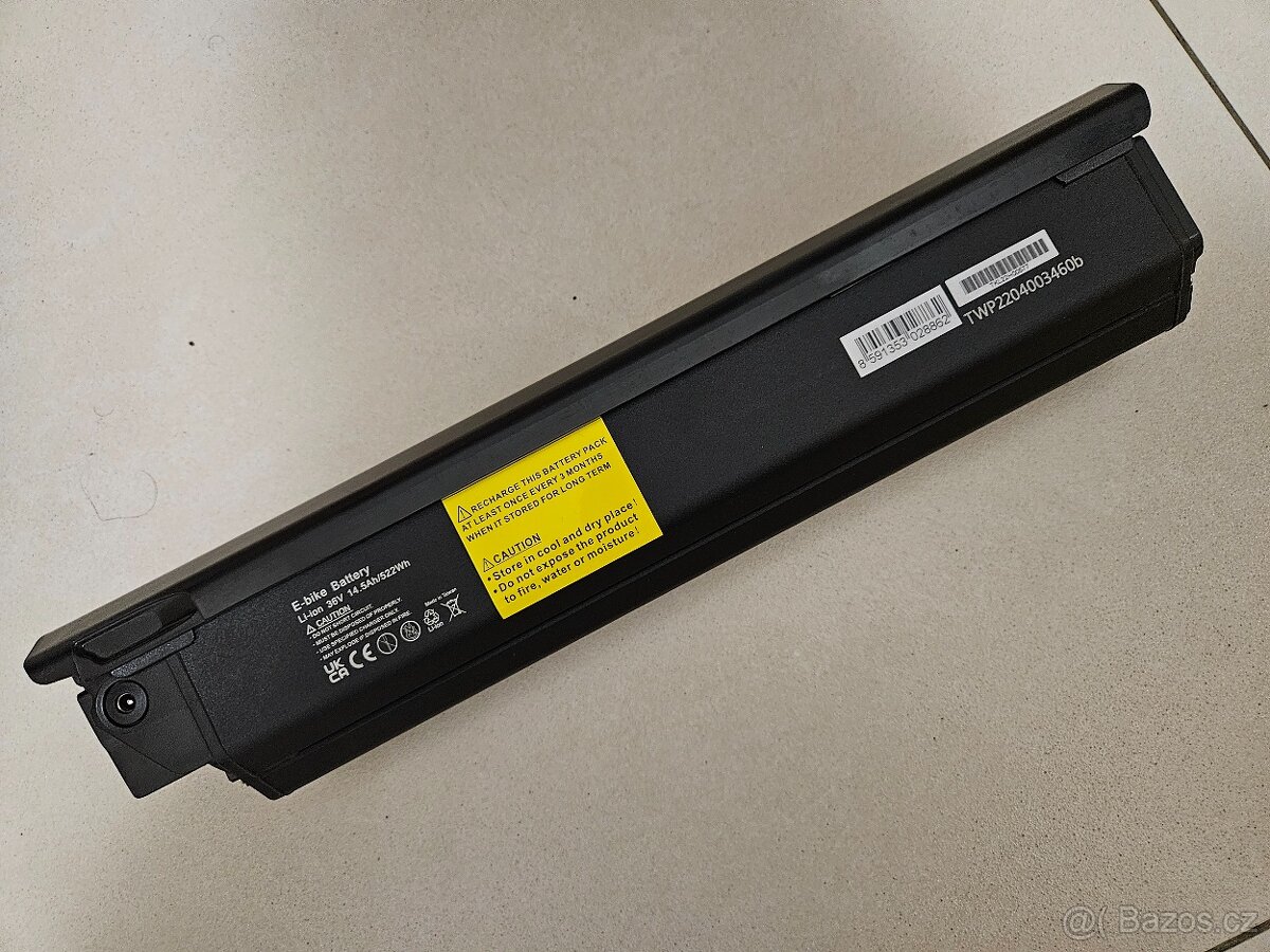 BATERIE E-BIKE Li-Ion 36V/15Ah