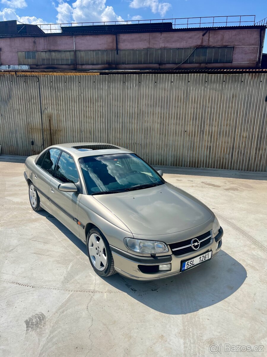 Opel Omega - B MV 6, vidlicový 6-válec, výborný stav