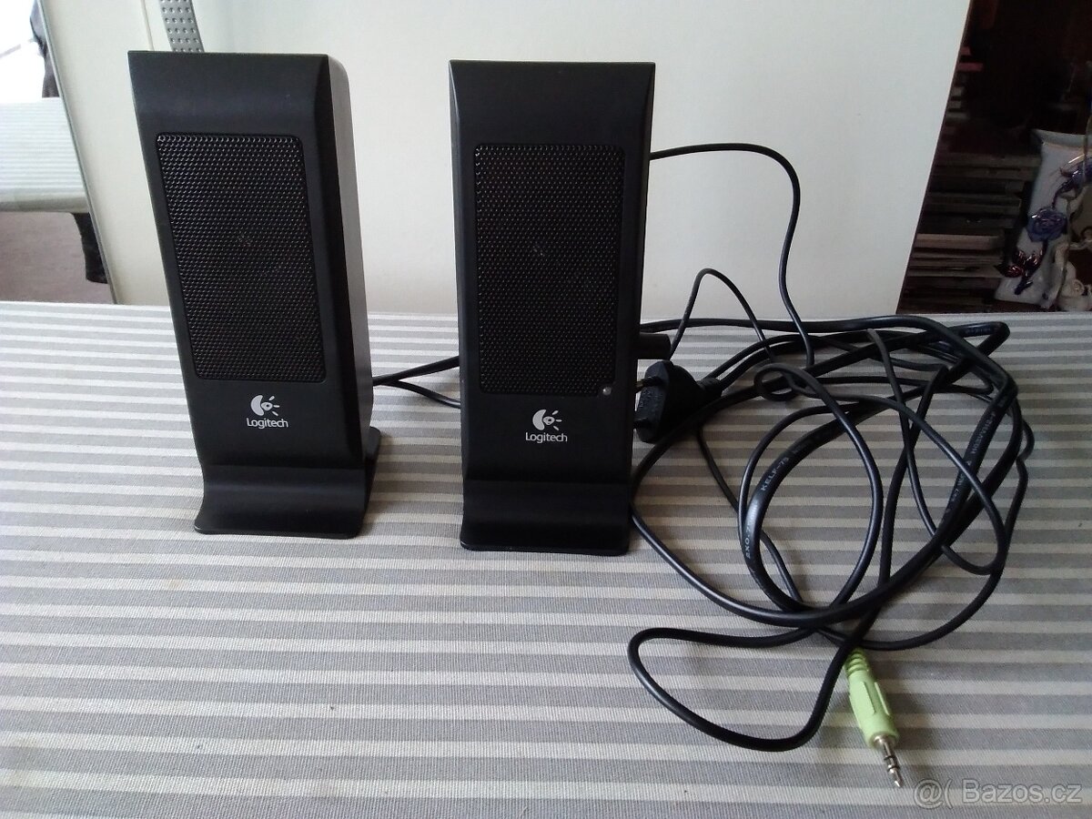 Nové reproduktory Logitech k počítači.