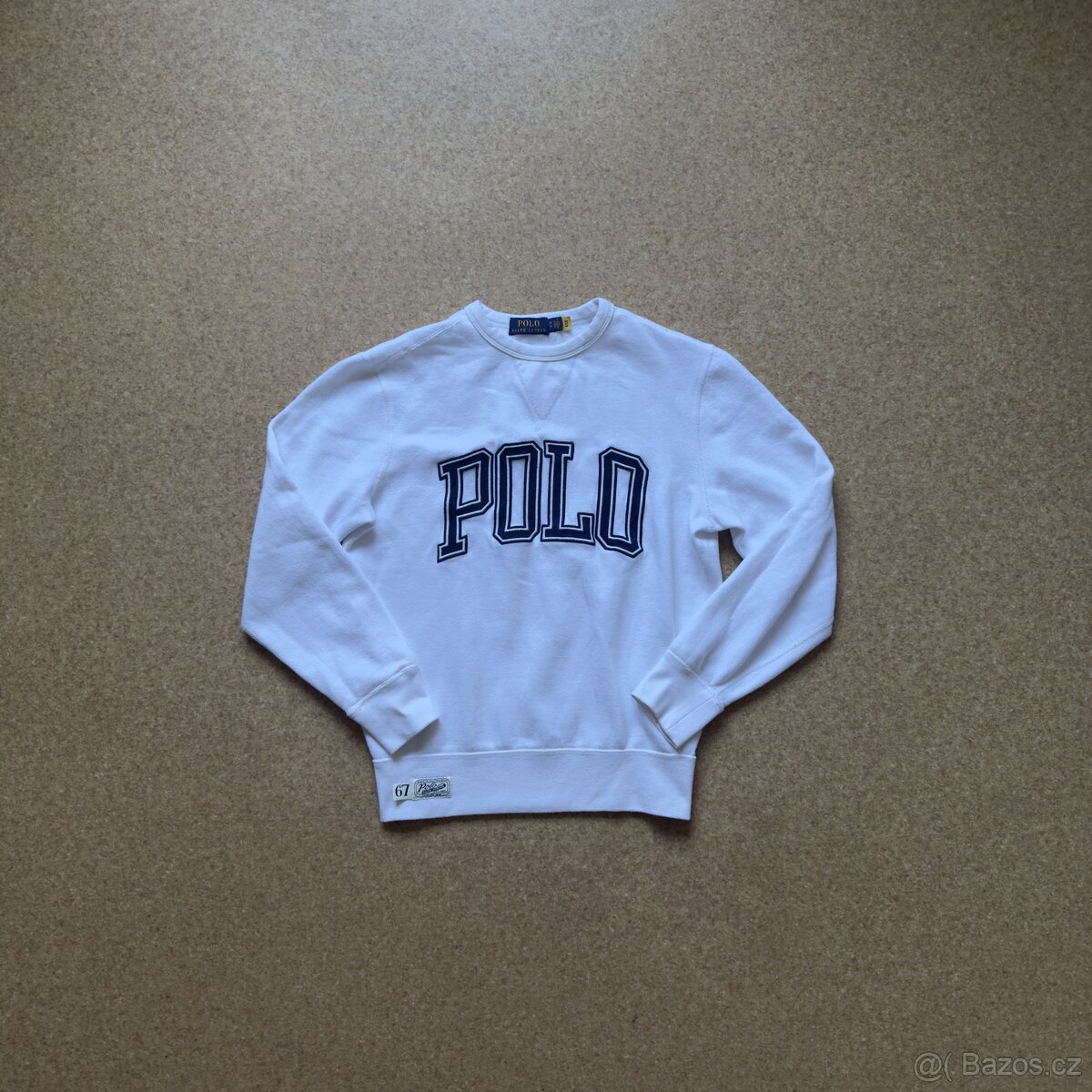 Ralph Lauren Polo 67 bílá mikina