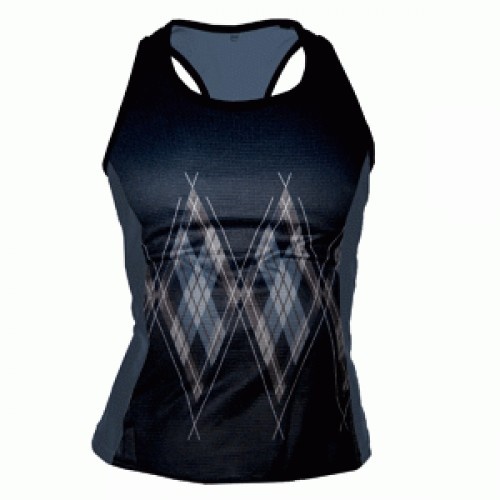 Dámský cyklistický fitness dres černý